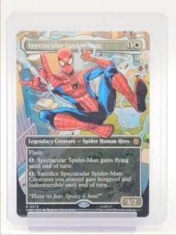 SPECTACULAR SPIDER-MAN 2025 MAGIC THE GATHERING MARVEL'S RARE 3/2 Q4765 - Image 1