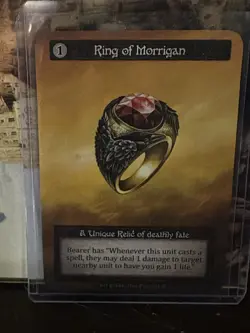 Ring of Morrigan - Sorcery Arthurian Legends Unique NM Non-Foil - Image 2