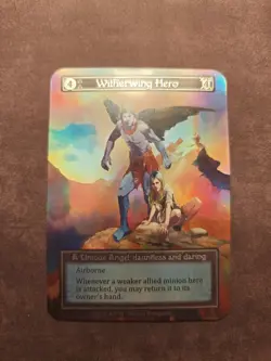Withering Hero (Foil) - Sorcery: Contested Realm Alpha - Image 1