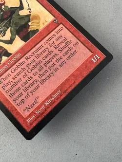 Goblin Recruiter Visions Regular MTG—Never Played NM—Vintage Magic the Gathering - Image 4