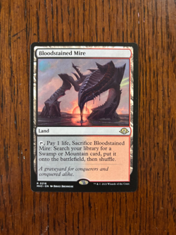 Bloodstained Mire X1 Mtg Modern Horizons 3 Nm - Image 1