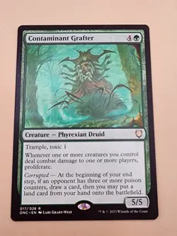 Contaminant Grafter Commander: Phyrexia: All Will Be One Regular NM - Image 2