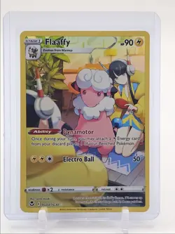 FLAAFFY 2022 POKEMON SWSH SILVER TEMPEST TRAINER HOLO RARE TG03/TG30 Q4348 - Image 1