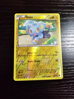 Shinx 42/99 Next Destinies Common Reverse Holo Pokemon Card - LP - Image 1