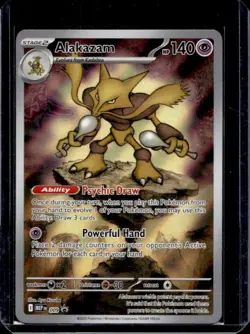 2025 Pokemon MEP Black Star Promos Alakazam #009 - Image 1