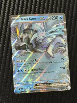 Black Kyurem EX 048/191 Full Art NM/M Surging Sparks Pokemon Card - Image 1