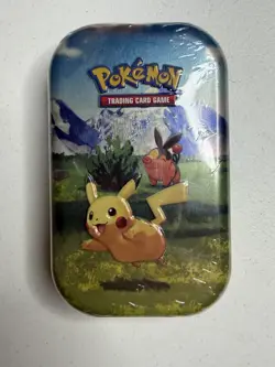 Pokemon Ascended Heroes Mini Tin Sealed Pikachu & Tepig - Image 1