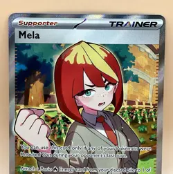 Mela 140/131 – Prismatic Evolutions Full Art Secret Rare – NM – 2025 Pokemon TCG - Image 2