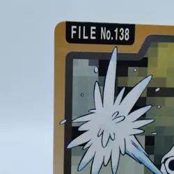 Pokemon Cards Bandai Carddass Omanyte File No.138 1997 EX Japanese j1 - Image 2