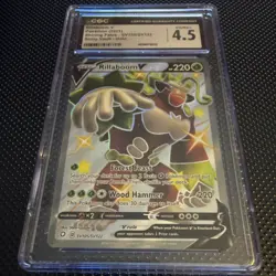 Pokemon Rillaboom V Shining Fates Shiny Vault SV105/SV122 CGC 4.5 Holo - Image 1