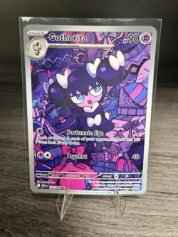 Pokemon Gothorita 125/086 Sv: White Flare Holo Illustration Rare English 2025 - Image 1