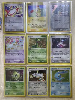 Pokemon Card Lot 9 Vintage Cosmos Holos 🔥 2004-2008 EX, DP era Pop Promo LP-HP - Image 1