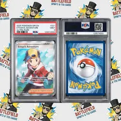 2025 Pokemon Dri En Ethan’s Adventure #222/182 PSA 9 MINT Trainer Card - Image 1