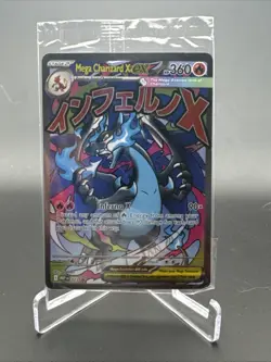 Pokemon TCG Mega Charizard X 023 Ex UPC Black Star Promo Sealed Near Mint - Image 1