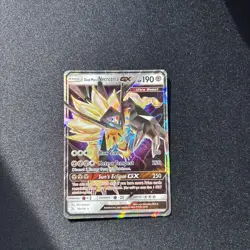 Pokemon Dusk Mane Necrozma GX 90/156 Ultra Prism Ultra Rare Holo Near Mint - Image 2