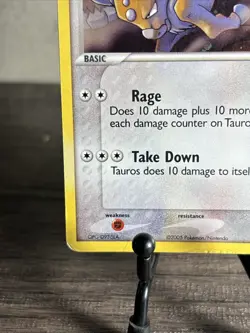 Pokemon TCG Tauros POP Series Promos 2 5 Holo Holo Rare-Fast Shipping-HP!! - Image 4