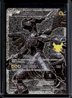 2021 Pokemon SWSH Celebrations Zekrom Classic Collection #114/114 - Image 1