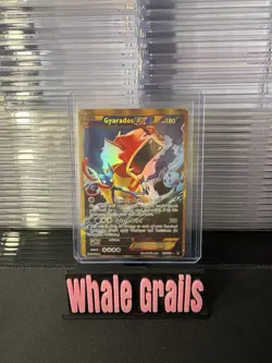 Gyarados EX 123/122 Secret Rare Full Art Breakpoint 180 HP Holo Pokemon Card - Image 1
