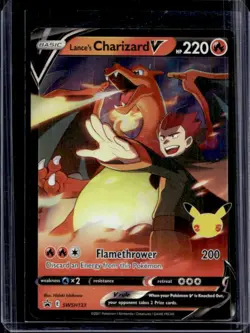 2019-2023 Pokemon SWSH Black Star Promos Lance's Charizard V #SWSH133 - Image 1