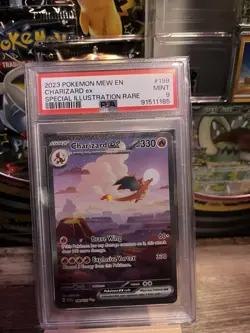Pokemon Charizard ex Special Illustration Rare Holo Sv151 199/165 PSA 9 2023 - Image 1