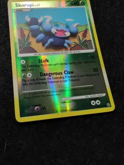 Skorupi 73/100 Stormfront Reverse Holo Common Pokemon TCG - Image 3
