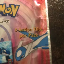 Pokemon Action Flipz Booster Packs 2006 New & Sealed - Image 4