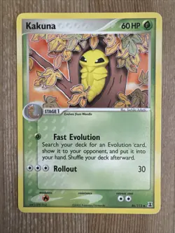 Pokemon TCG Kakuna EX Delta Species 46/113 Regular Uncommon MP - Image 1