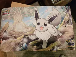 Pokemon Go Radiant Eevee Official TCG Playmat - Image 1