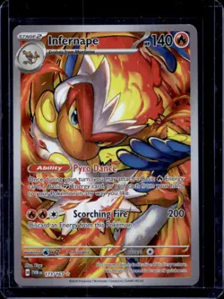 2024 Pokemon Twilight Masquerade Infernape #173/167 - Image 1
