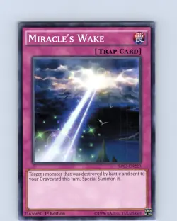 Yu-Gi-Oh TCG Miracle's Wake BP03-EN220 1st Edition Regular Common Card NM - Image 1