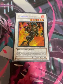 YUGIOH - FLAMVELL URUQUIZAS - SECRET RARE - HA01 - UNLIMITED - MP - Image 1