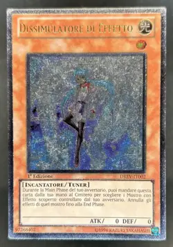 2010 Yugioh Italian Duelist Revolution 1st Edition Effect Veiler #DREV-IT002 - Image 1