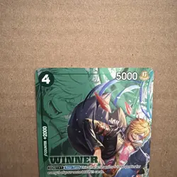Sanji (Winner Pack 2025 Vol. 1) EB01-014 One Piece Promotion Cards Foil - Image 2