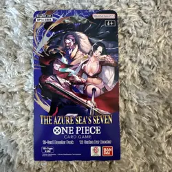 One Piece TCG The Azure Sea’s Seven OP-14 Sleeved Booster Pack!! Lot Of 25 - Image 3