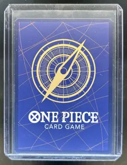 2026 One Piece Azure Sea's Seven Monkey D. Luffy Super Rare #OP14-013 - Image 2