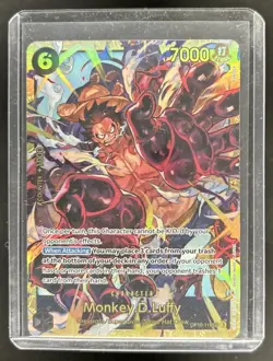 2025 One Piece Royal Blood OP10 Monkey.D.Luffy Secret Rare #OP10-118 - Image 1