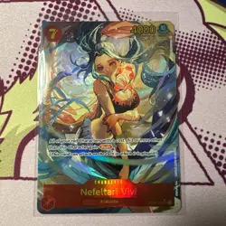 One Piece TCG Nefeltari Vivi OP04-118 Alt Art - Image 1