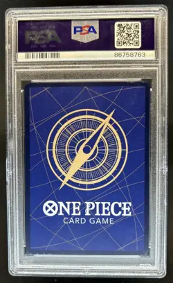 2023 One Piece JP 1st Anniversary OP05 Monkey D Luffy Signature #ST01-012 PSA 10 - Image 2