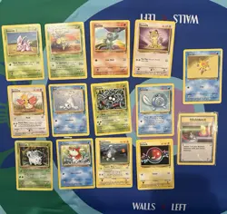 Lot Of 14 Vintage Base Set 2 Pokemon Cards WOTC - Image 1