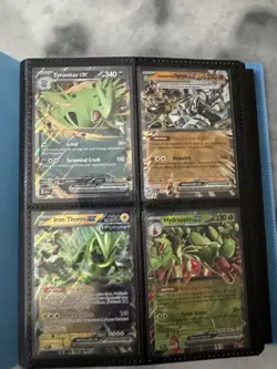 Pokemon Binder Lot Of 56 Cards #4 - Image 1