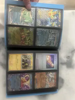 Pokemon Binder Lot Of 56 Cards #4 - Image 2