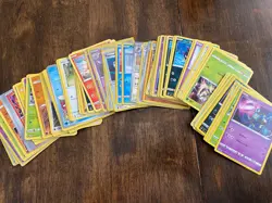 Pokemon Bulk Lot 100+ Cards Common Uncommon Rare Reverse Holo and Holo Variety - Image 2