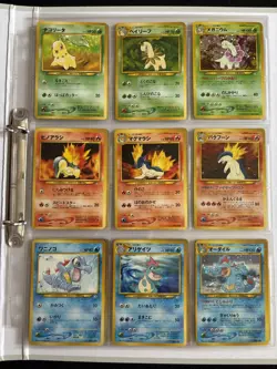 Complete 27 Card Set Pokemon Card Neo Premium File 1,2,3 genesis,discovery LP - Image 2