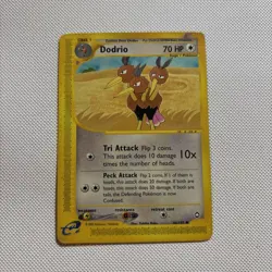 Dodrio 46/147 Pokemon TCG Aquapolis Rare Pokemon Card Heavy Played HP - Image 1