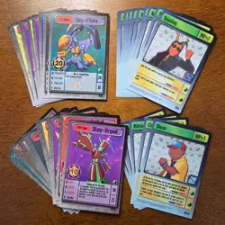1999 Medabots Lot of 37 - Starter Deck & Booster Set TCG Cards- No Duplicates LP - Image 1