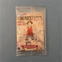 Bandai One Piece CCG Monkey D. Luffy US Voyage Promo Card ST01-001 - Image 1