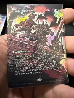 MINT Foil Doubling Season TMNT Super Nice New Fresh Card! OfferU - Image 1