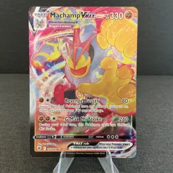 Machamp Vmax 073/189 Astral Radiance Full Art Ultra Rare Holo Pokemon Card NM - Image 1