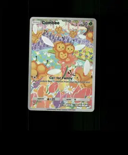 FAN-ART READ DESCRIPTION BELOW HOLO Combee Card Combee Pokemon Card p1 - Image 1