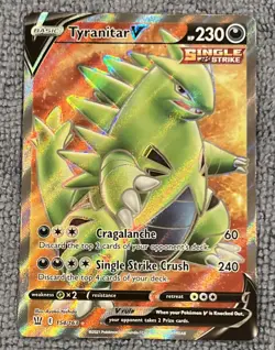 Tyranitar V 154/163 - Battle Styles - Pokemon Card - Near Mint / Better - Image 1